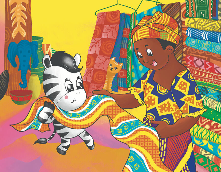ZuZu Zebra Goes to Mozambique by Marlon Dos Santos - Marlon dedicated this book to his daughter, to tell her tales of his travels all over the world and for all the future trips waiting for them.