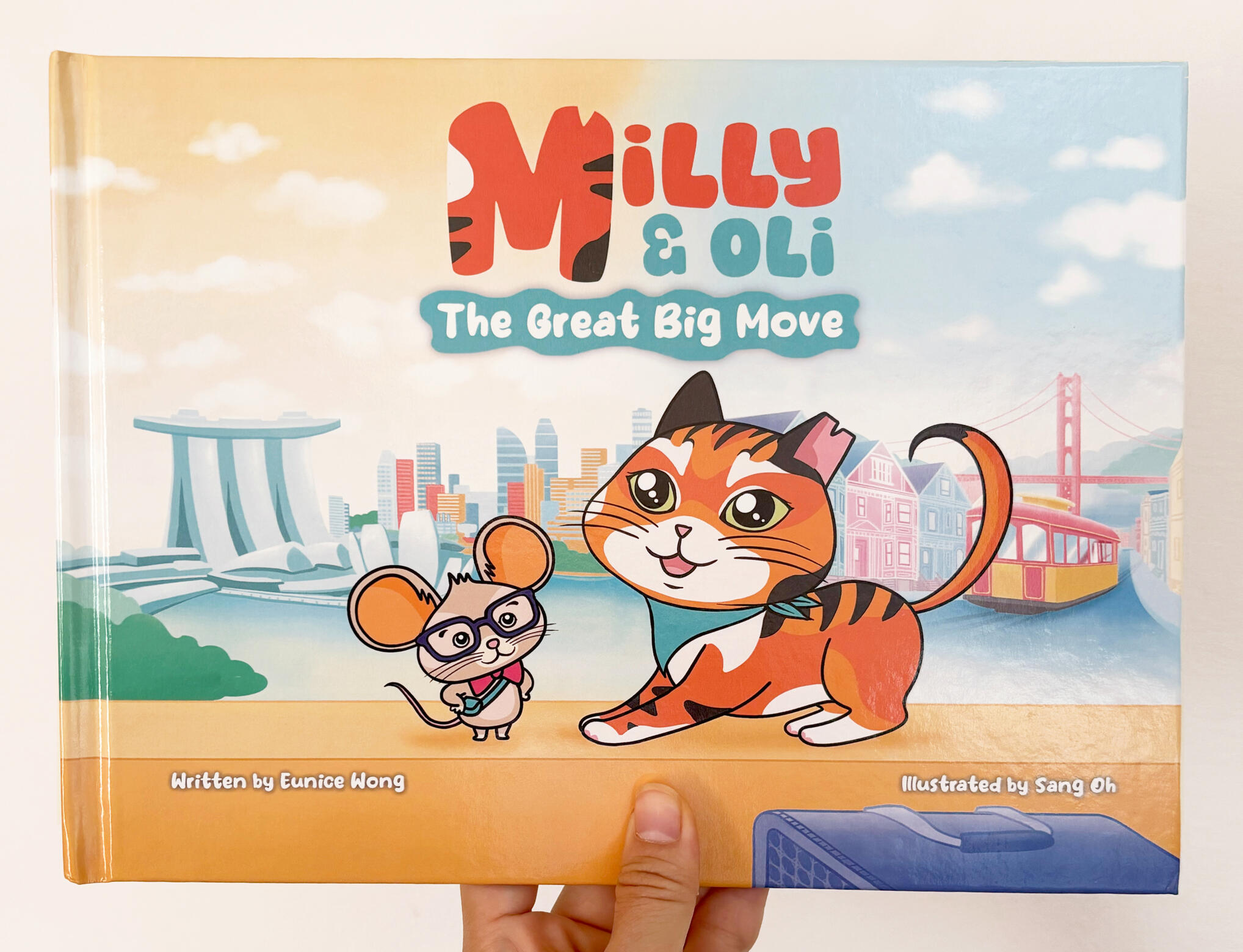 Eunice created Milly inspired by her real cat Mila and their long journey together from one continent to another - for her baby on the way.
